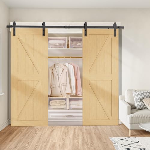 Kit herrajes puerta corrediza granero 12ft riel doble