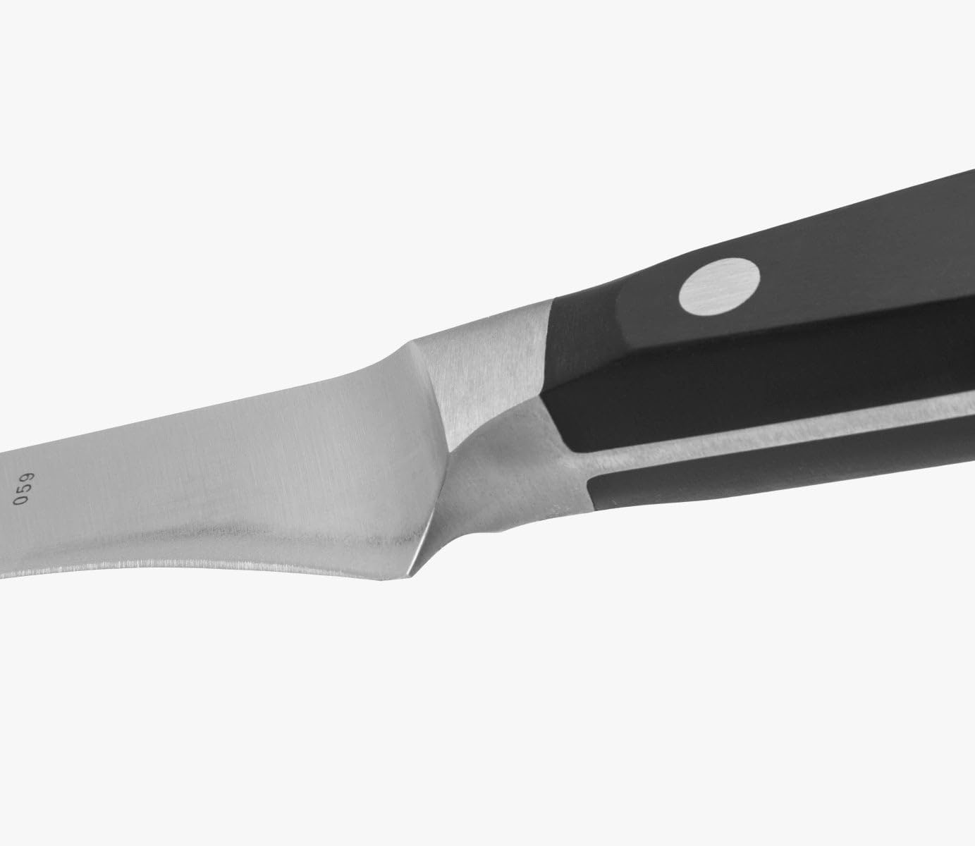 Cuchillo trinchar acero inox 12pulg mango ergonómico negro