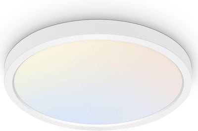 Luz Led Plana Redonda 18pulg Blanco 32w
