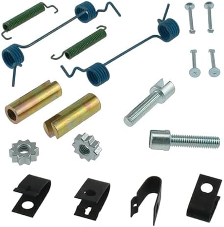Kit herrajes freno estacionamiento trasero color dorado