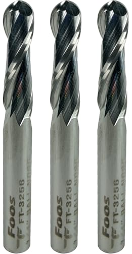 Set 3 brocas espiral carburo 1/4