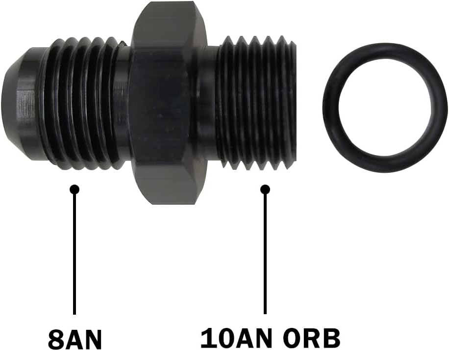 Adaptador conector riel bomba combustible 2 Pzas