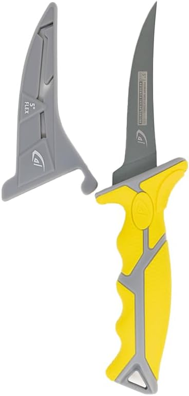 Cuchillo filete 5pulg acero sueco teflón
