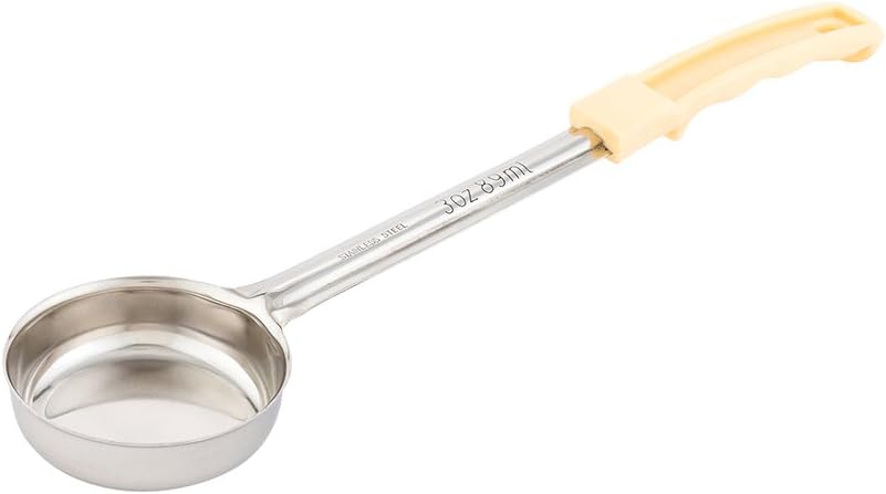 Cucharón acero inox 3oz mango marfil multiusos