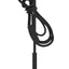 Apliques pared enchufables negro mate con interruptor