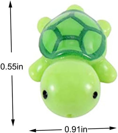10 Mini Figuras Animales Jardín Hadal Tortuga