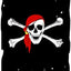 Bufanda calavera huesos bandera 3x4.8ft Jolly Roger