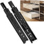 10 Pares Guías Cajones 8-24" Capacidad 100lb