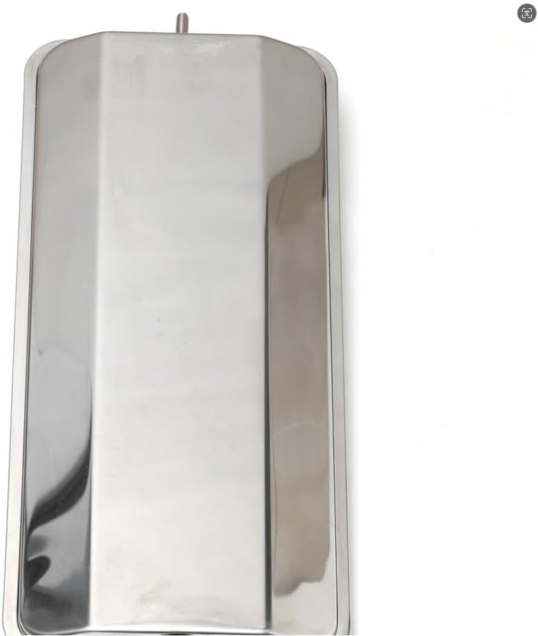Espejo acero inox 7x16" estilo West Cost