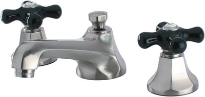 Grifo lavabo níquel cepillado drenaje emergente