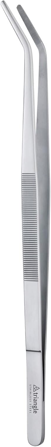 Pinzas culinarias acero inox 13.8pulg asar chapado