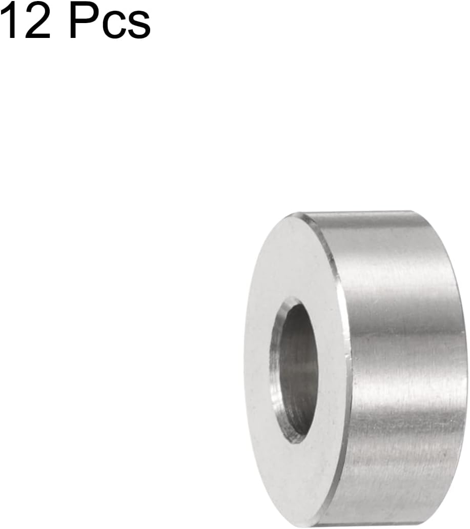Espaciador acero inox M6 0.244x0.591pulg