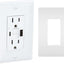 Salida USB GFCI tipo A/C Legrand blanco