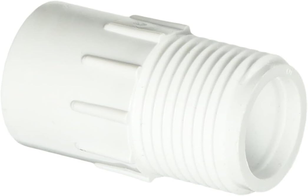 Adaptador manguera PVC 1/2x3/4 pulg 2unid