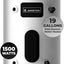 Calentador agua eléctrico 19gal tanque punto uso RV