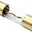 Fusible coche 5x100A tubo vidrio chapado oro