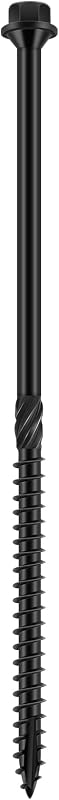 Tornillos hex 1/4x6 pulg para madera exterior pack 50