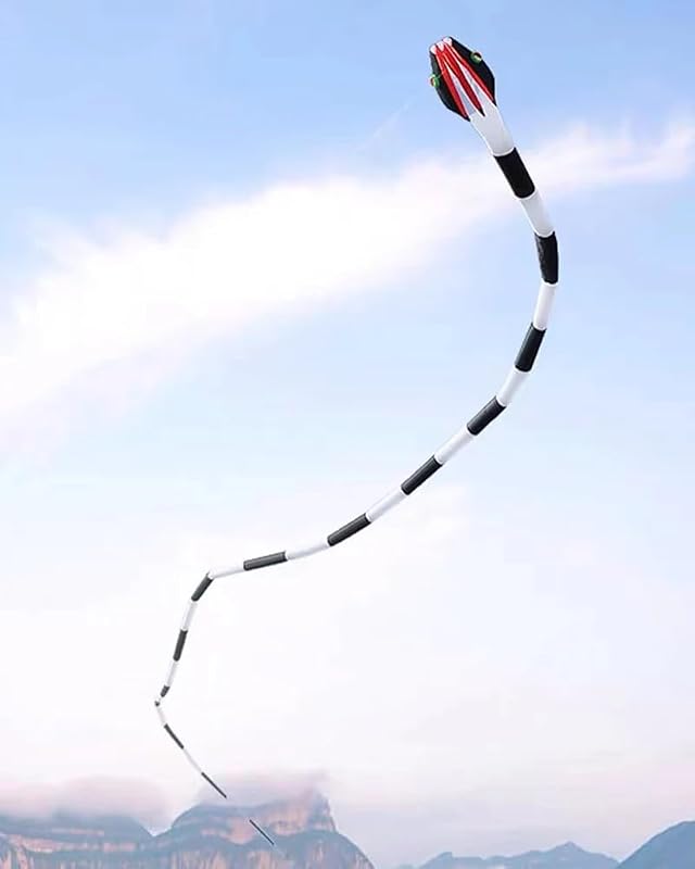 Cometa inflable serpiente 3D 180ft para adultos al aire
