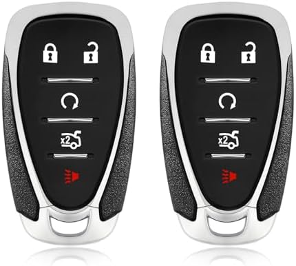 2 Repuestos control remoto HYQ4ES 5 botones 433MHz Chevrolet