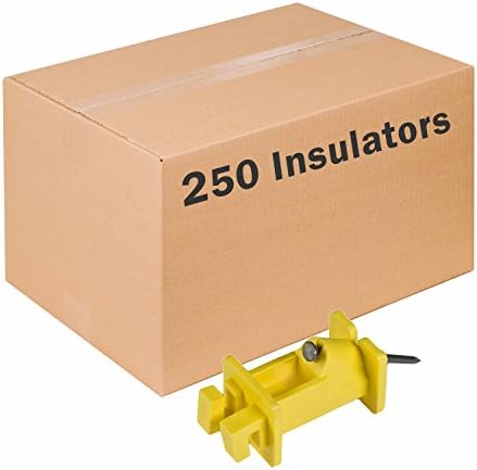 Aislante uñas inclinadas amarillas pack 250