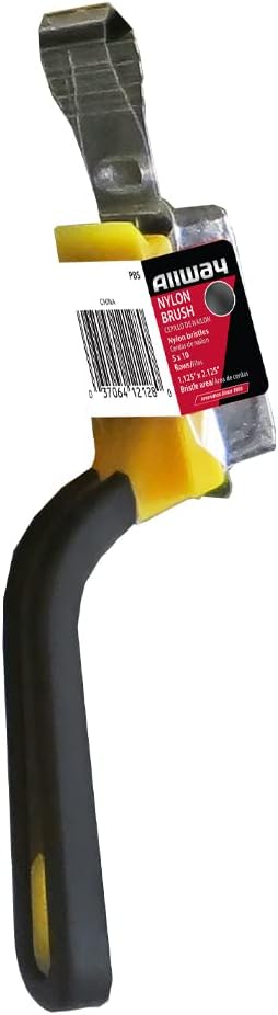 Cepillo agarre suave ancho nylon para pelar
