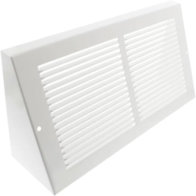 Cubierta ventilación registro 12x6pulg acero resistente