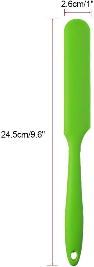 4 Pzas Espátulas Silicona Antiadherente para Hornear Multicolor