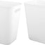 Cubo basura plástico 3.5gal pack 2 baño cocina oficina