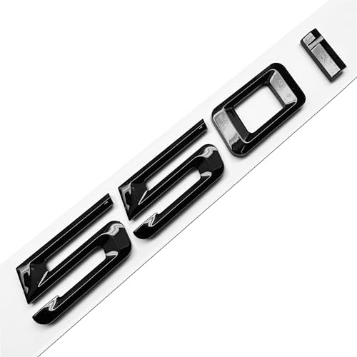 Tapa trasera maletero 3D BMW Serie 5 color negro