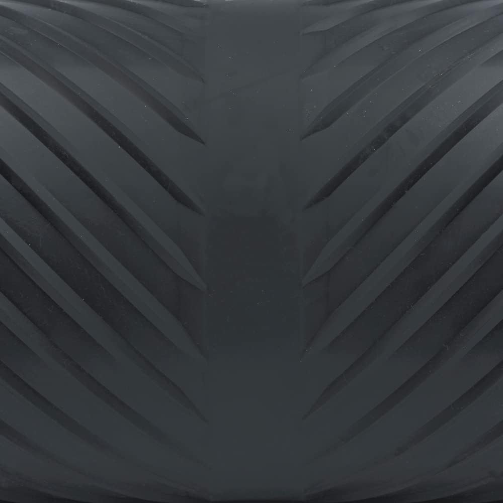 Alfombra Corredor Goma 27x10pulg Negro