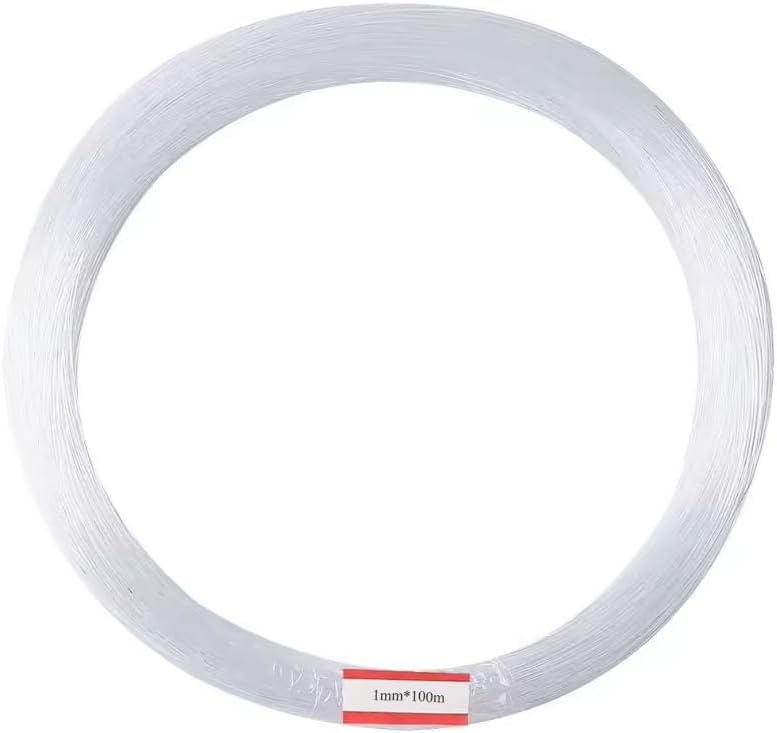 Cable fibra optica brillo final 0.04pulg x328pies para decoracion