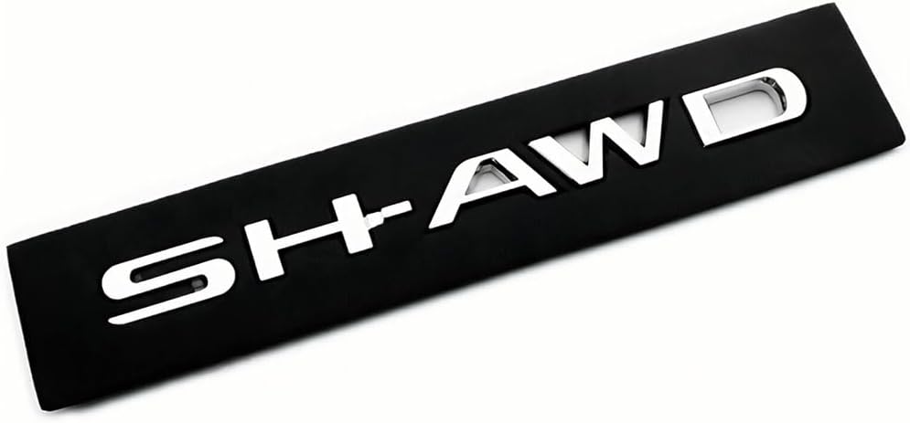 Placa identificación tapa maletero SH-AWD 17-22 cromado