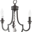 Candelabro English Bronze 3 Luces Mini Glendale