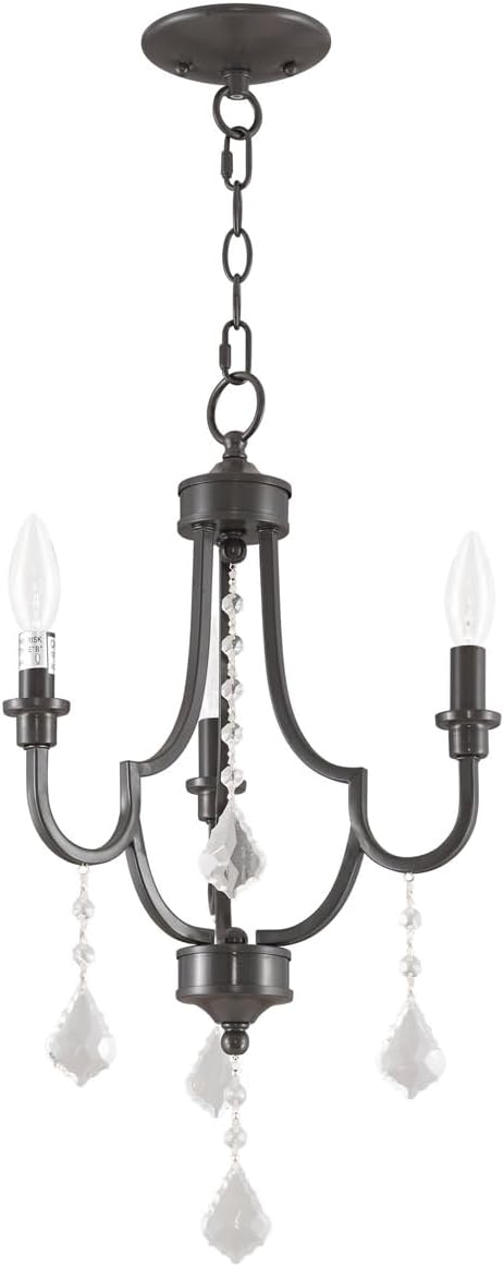 Candelabro English Bronze 3 Luces Mini Glendale