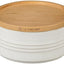 Contenedor madera con tapa 5.5"