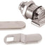 Cerradura compartimento giro pulgar resistente 1-1/8pulg beige