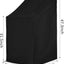 Fundas sillas patio impermeables negro 25x25x47"