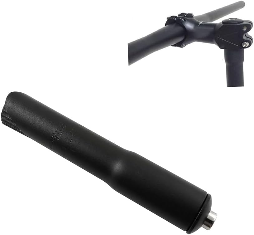 Extensor vástago horquilla 1in aluminio 1 1/8pulg negro