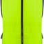 Chaleco ciclismo reversible hombre amarillo reflectante