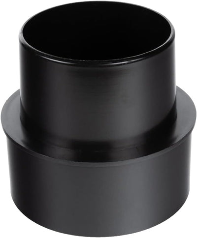Reductor polvo 5-4 pulg plástico ABS negro