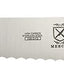 Cuchillo pechuga mango negro borde ondulado 12pulg
