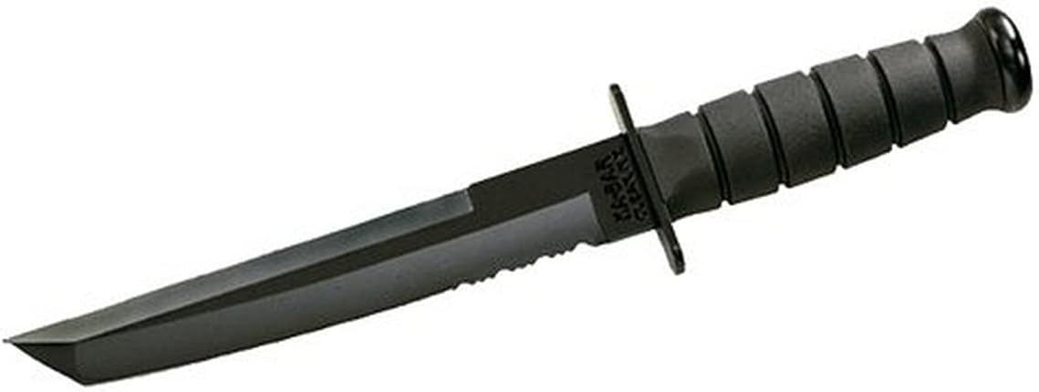 Barra KA 1245CP borde dentado negro mediana