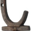 Gancho pared cobre letra C hierro fundido 6"