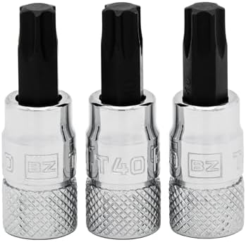 Juego 3 llaves vaso Torx 1/4