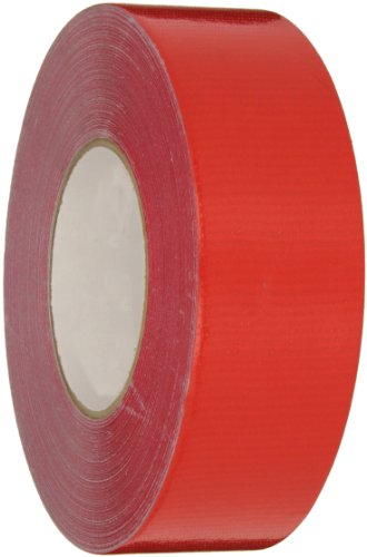 Cinta adhesiva roja 1.89pulg x 60yardas resistente impermeable