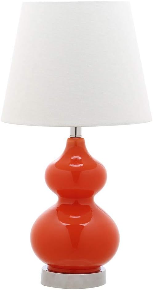 Lámpara mesa Eva Orange doble LED dormitorio oficina