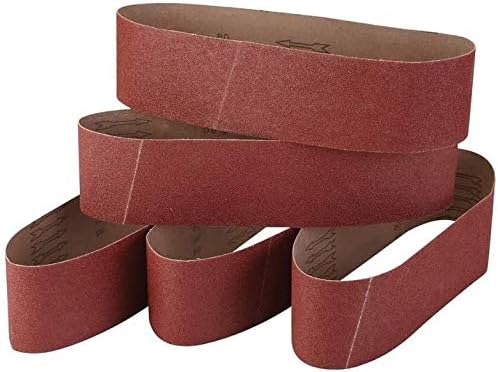 Correas lijado 4x36pulg grano 320-1000 aluminio carpintería
