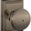 Perilla privacidad SCHLAGE Addison estaño antiguo