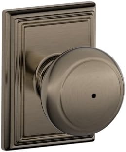 Perilla privacidad SCHLAGE Addison estaño antiguo