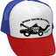 Sombrero camionero estilo retro